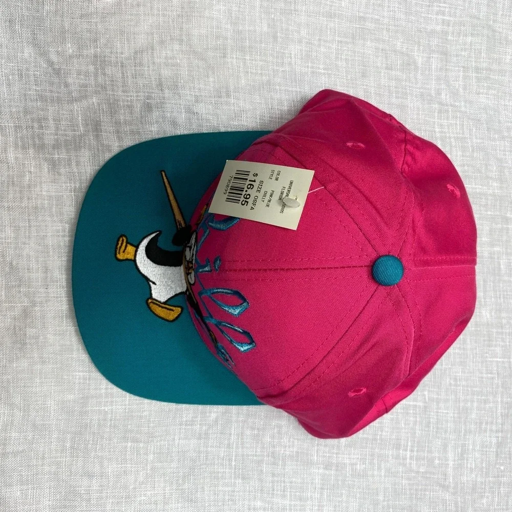 VINTAGE Universal Studios Chilly Whilly Snapback Hat Cap RARE 1995 NEW